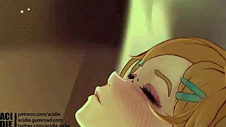 princess zelda acts like whore riding cock rough cowgirl with big ass bounce