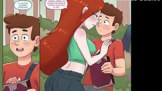 wendy confesses wild feelings to dipper in gravity falls comic?