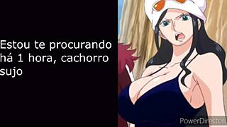 Nico Robin's Femdom JOI Humiliation Makes You Eat Your CEI Cum for One Piece Hentai