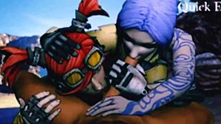 Borderlands hentai stars big ass tits anal blowjobs creampies orgy riding squirt fest