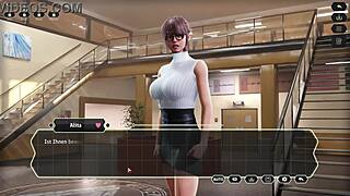 i'm hooked on this university visual novel gameplay sex campus story collecting more