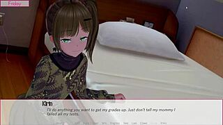 Teen student bangs taboo teacher uniform lessons playthrough part 131 by selebus