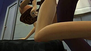 damn, black monster cock stretches cheating wife's huge spandex ass while hubby sleeps