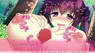 Asian cuties in yuri paizuri action